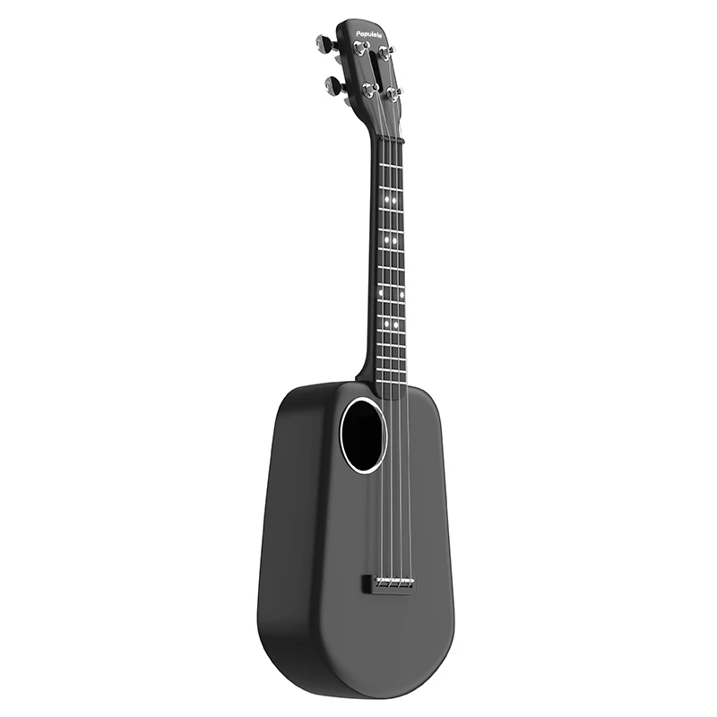  Populele 2 LED Smart Soprano Ukulele Concert from Xiaomi Bluetooth Ukulele 4 Strings 23 Inch White 