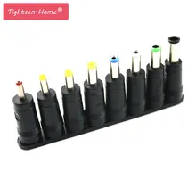 8 шт./компл. Универсальный ноутбук DC адаптер питания Разъем AC гнездо постоянного тока зарядное устройство разъемы ноутбук адаптер питания преобразования