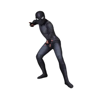 

1pc Spiderman Mask Peter Parker Jumpsuit Halloween Costumes Adult Unisex Spider Man Far From Home Cosplay Costume