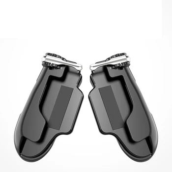 

1 Pair H2 Gamepad for PUBG Mobile Game Fire Button Trigger Portable ame Controller Gamepad for iPad for Smartphone Tablet Game