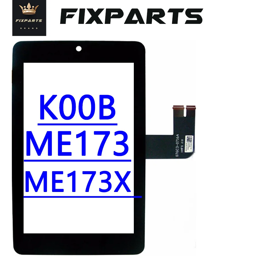 Сенсорный экран 7 дюймов для Asus MeMO Pad HD7 ME173 ME173X K00B Сенсорная панель дигитайзер Стекло Замена объектива Черный