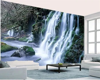 

3d Photo Wallpaper Fantasy Large Waterfall Beautiful Landscape Scenery Customize Your Favorite Atmospheric Decoration Wallpaper