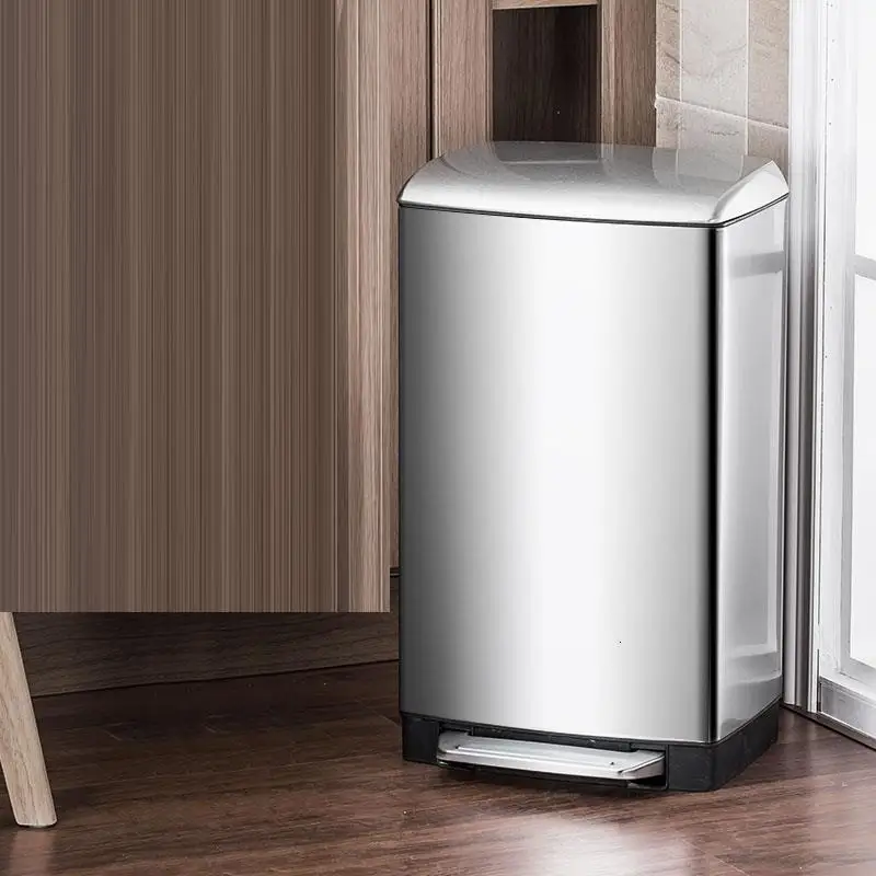 Trashcan Cubo Basura Reciclaje Lixeira De Banheiro кухня Papelera Habitacion мусорная корзина с педалью переработка Poubelle мусорное ведро