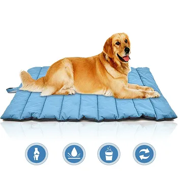 

Pet Supplies Waterproof Grid Bite-resistant Pad Is Not Easy To Stick Hair Pet Kennel Large Dog Outdoor Easy To Clean Dog Pad