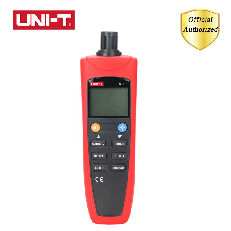 

UNI-T UT332 Handheld Digital Hygro-thermometer Temperature Humidity Unit Selection USB Interface Power Save Made