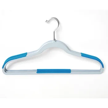 

Wet and Dry Clothes Hanger 45cm Wide Shoulder Clothes Rack Seamless Non-Slip Plastic Clothes Hanger for Clothes plastic hanger