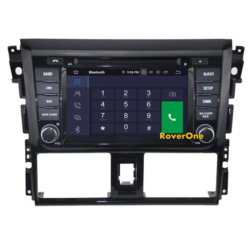 Excellent RoverOne Car Multimedia Player For Toyota Yaris Vios Sedan 2014 2015 Android 9.0 Octa Core Radio DVD GPS Stereo System PhoneLink 8 Excellent RoverOne Car Multimedia Player For Toyota Yaris Vios Sedan 2014 2015 Android 9.0 Octa Core Radio DVD GPS Stereo System PhoneLink 8