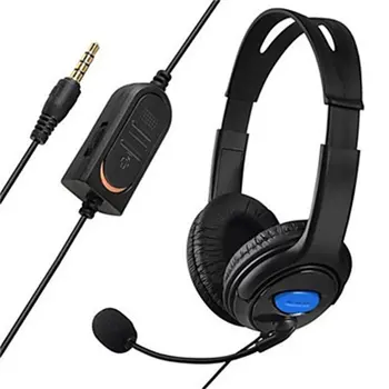 

Wired Gaming Headset Earphones for PS4 Headphones with Microphone Mic Stereo Supper Bass for Sony PS4 for PlayStation 4 Earphone
