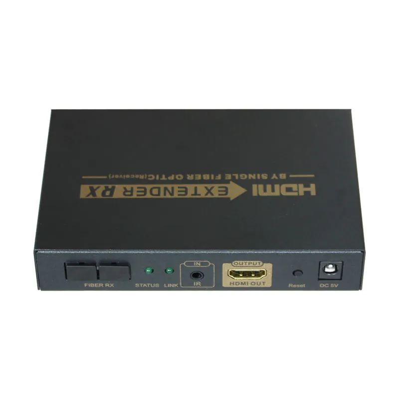 AMS-HTR2S HDMI оптический Волоконно-оптический приемопередатчик мультимодовое волокно 500 м декодирование аудио синхронизация выход 2 SC порт 1920*1080@ 60 Гц для светодиодного дисплея
