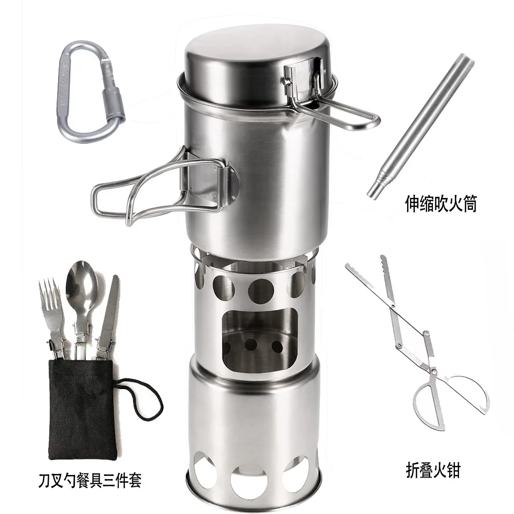 Походный горшок из алюминиевого сплава походная Туристическая посуда для