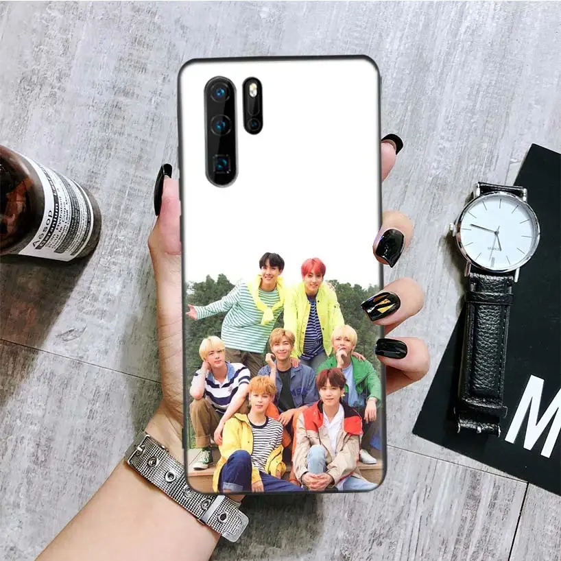 BA064-2 J Hope kPop Черный чехол для телефона huawei mate 30 20 10 P30 P20 P10 Pro Lite P Smart Z роскошный Coque Shell - Цвет: BA064-2