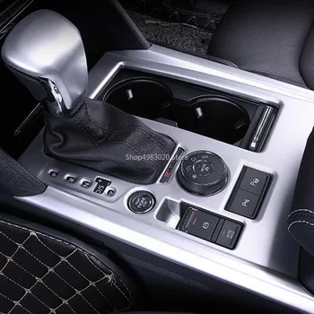

ABS Chrome/Carbon fiber For Teramont Atlas 2017 2018 2019 2020 Car gear shift knob frame panel Decoration Cover Trim accessories