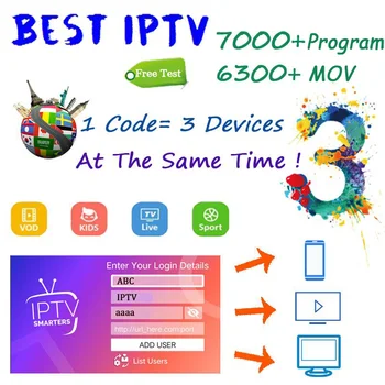 

IPTV subscription Europe IPTV Portugal Arabic IPTV Spain Germany m3u Support 3 device android box Enigma2 smart tv program list