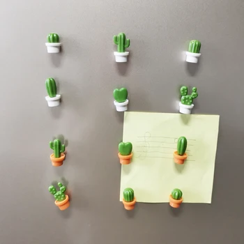 6pcs 3D Cactus Fridge Magnets 1