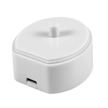 

Electric Toothbrush Usb Portable Charger Charging Cradle Dock for Philips Hx6730 Hx6721 Hx3216 Hx3226 Hx6616 Hx3120(White)
