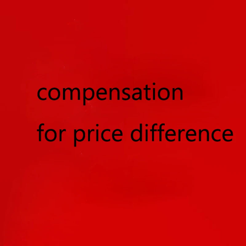 

Compensation for Price Difference