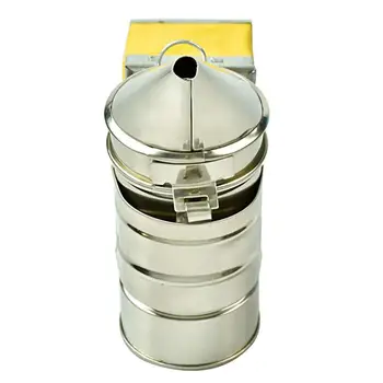 

Stainless Steel Smoke Sprayer Mini-sharp Nozzle Rust-proof Durable With Heat Insulation Beekeeping Tools Smoke SprayerHot Sale