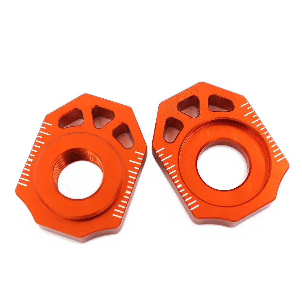 CNC задняя ось шпинделя цепь регулятора блоки для KTM SX EXC XCW 125 530CC оранжевый 20