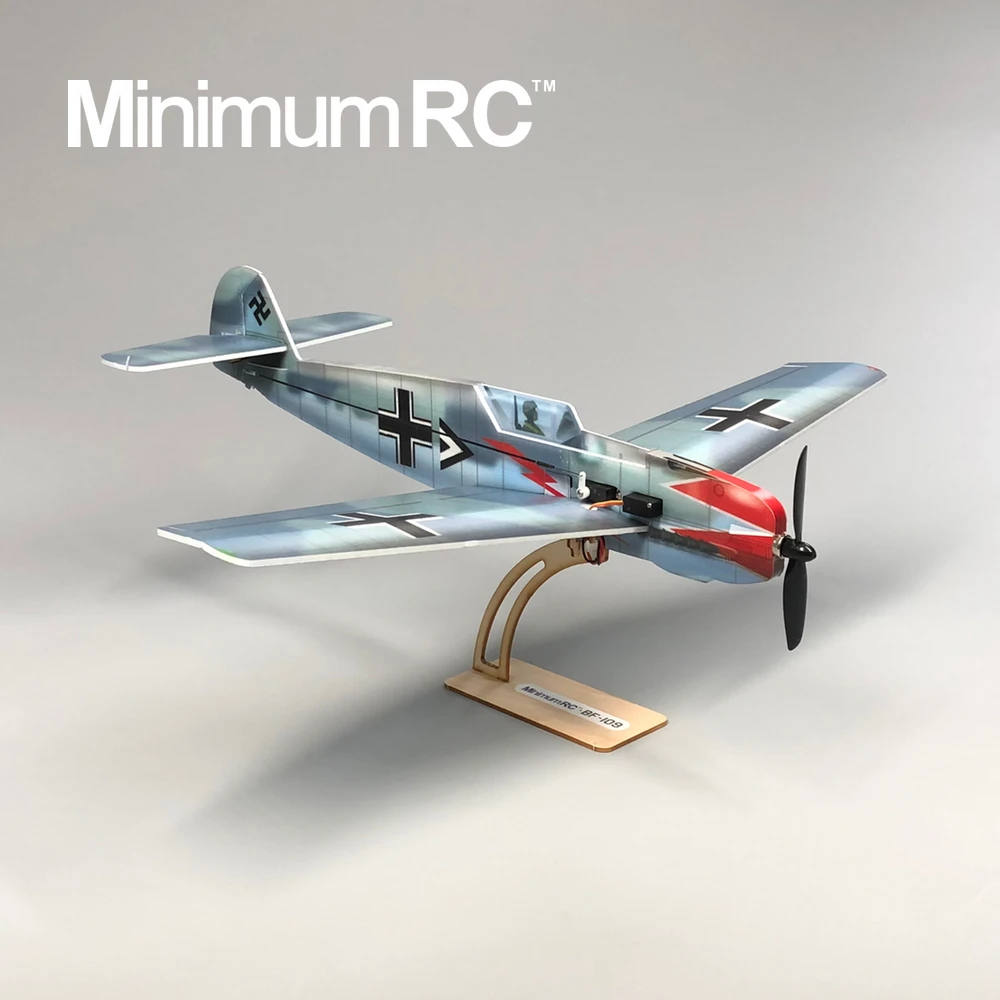 Минимальный BF109 Радиоуправление DIY BF 109 модель самолета специальная версия