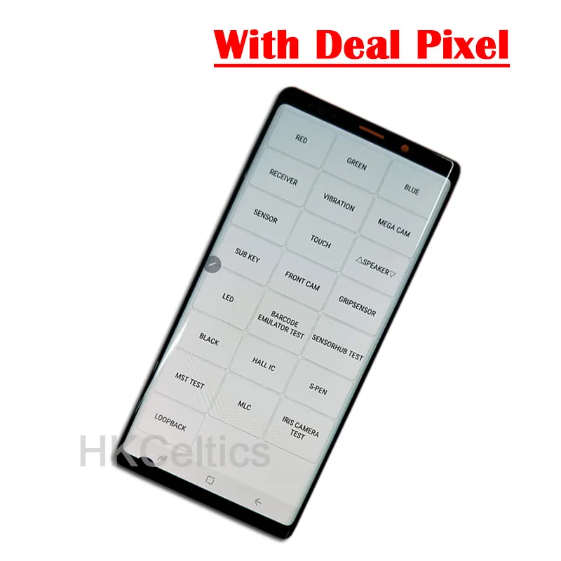 Супер AMOLED 6,4 ''ЖК-дисплей с рамкой для SAMSUNG GALAXY Note 9 Note9 N960D N960F дисплей с большой точкой+ сенсорный экран дигитайзер