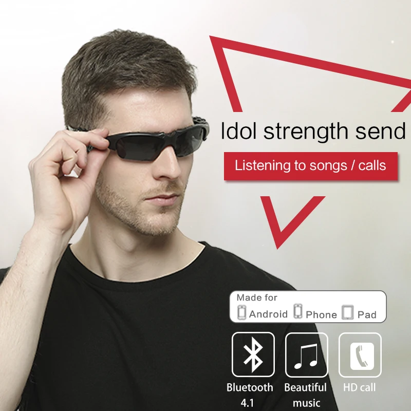 Портативные смарт солнцезащитные очки гарнитура для занятий спортом на открытом