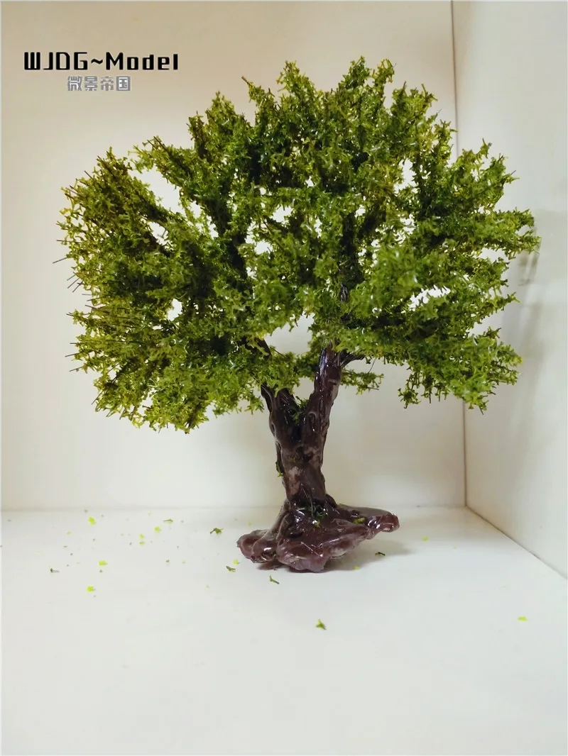 20Cm-25Cm Modello Di Strada Alberi Green Big Banyan Tree Model Train