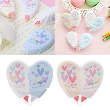 

Love Heart Correction Tape Kawaii Student Stationery Office School Supplies 10M Q6PA
