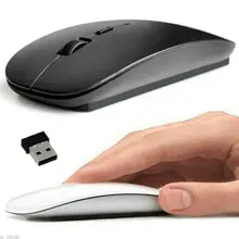 2.4GHz USB Wireless Optical Mouse for PC Is Light and Portable