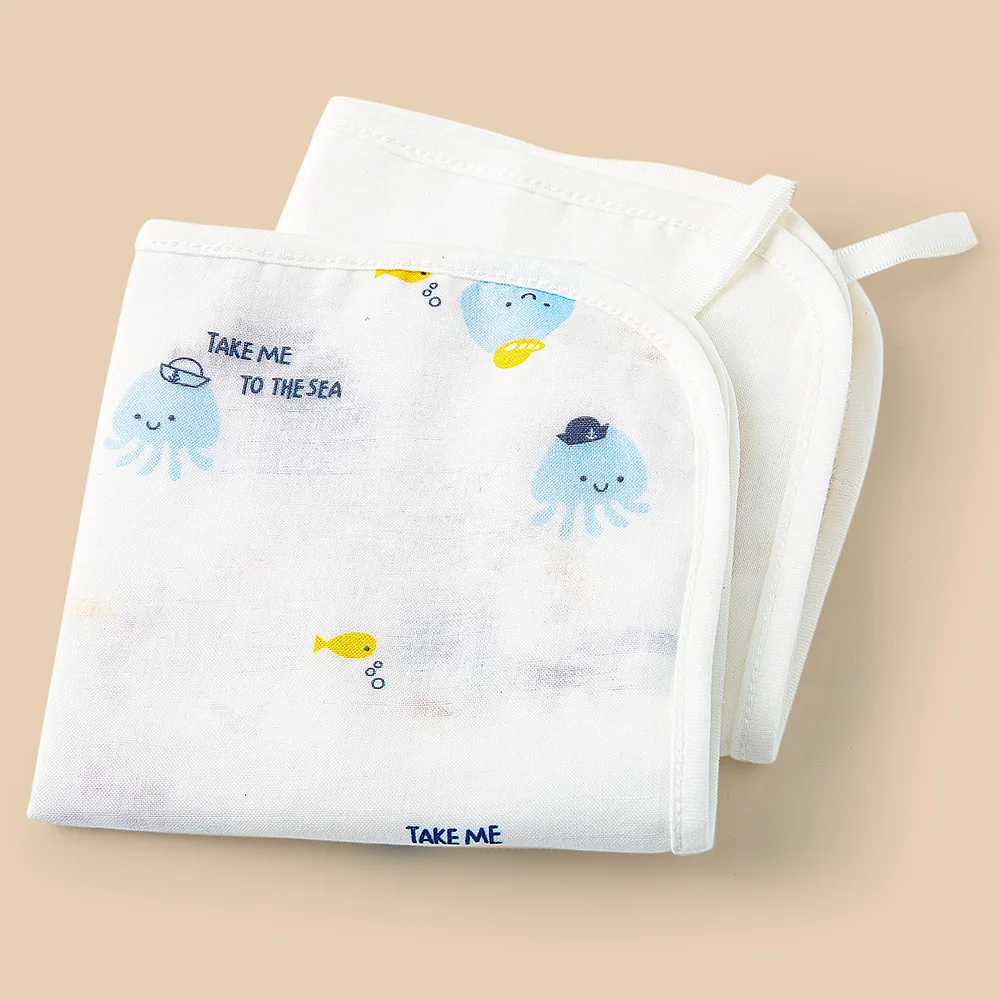 

Square Face Towel Baby Stuff for Newborns Gauze Baby Wipes Wash Cloths