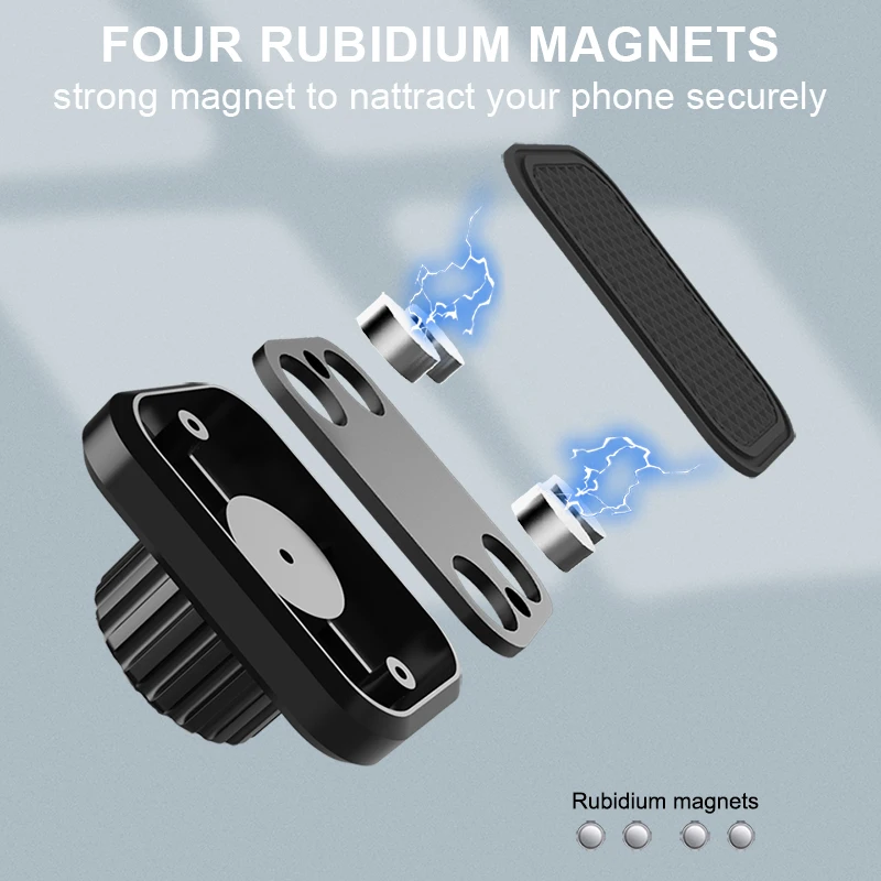XMXCZKJ Автомобильный держатель для телефона дизайн супер сильный магнит вращение на 360 Универсальный магнитный держатель для телефона на приборной панели gps HUD стенд