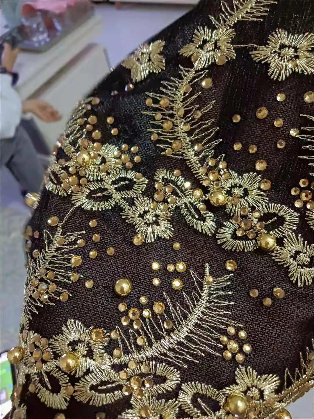 Fashion Hijab Cap Party wedding rhinestone shining hijabs lady Muslim shawls Headwear Wrap