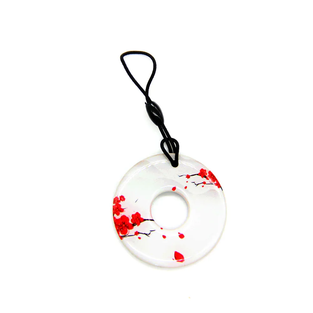 

1pcs 125khz EM4100 TK4100 Read Only Red Waterproof Key Ring RFID Token Tag ID Access Control Keyfob Tag