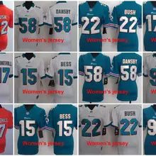 A+++ для женщин, для девушек, сшитые, для девушек, Майями, 17, Райан Таннехилл, 11, DeVante Parker 13, Dan Marino, Вышивка логотипов, Джерси