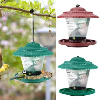 

Bird Feeders Hanging Wild Bird Feeder Seed Container Hanger Garden Outdoor Feeding Tool Yard Hanging Decoration