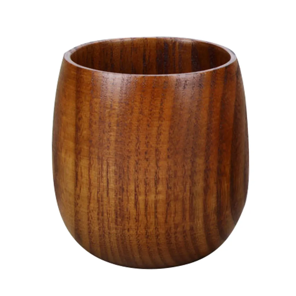 1pc Natural Jujube Cups Wooden Mugs Tea Coffee Milk Travel Tableware Drinkware Japan Kitchen Bar Supplies | Дом и - Цена: 531,05 руб.