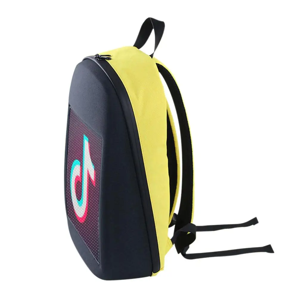

Waterproof Wifi Version Smart Led Screen Dynamic Backpack Diy Light City Walking Outdoor Climb Bags Advertising Backpa