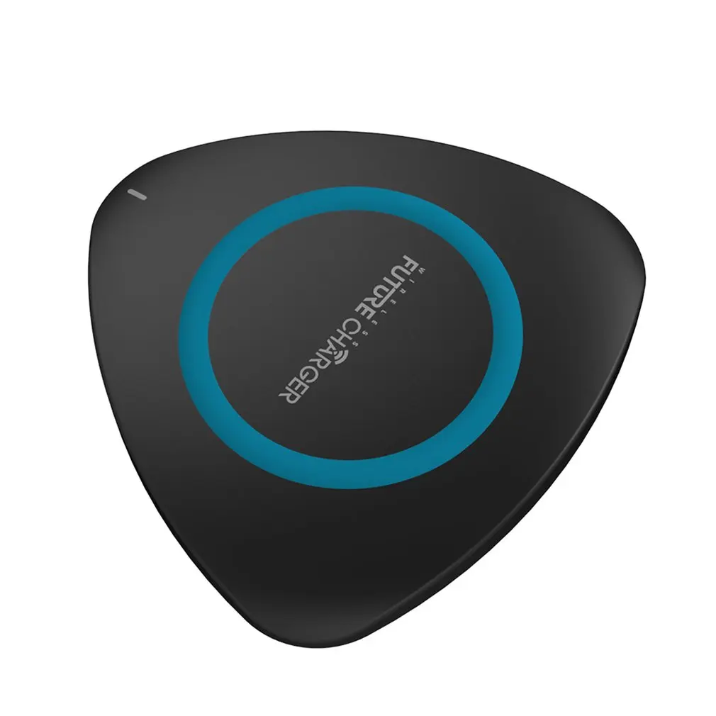 

KD02 QI Ultra-thin Desktop Wireless Fast Charger with LED Indicator USB Interface for Smart Mobile Phone Fast Charge