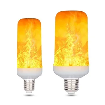 

LED Dynamic flame effect light bulb Multiple mode Creative corn lamp Decorative lights For bar hotel restaurant party E27