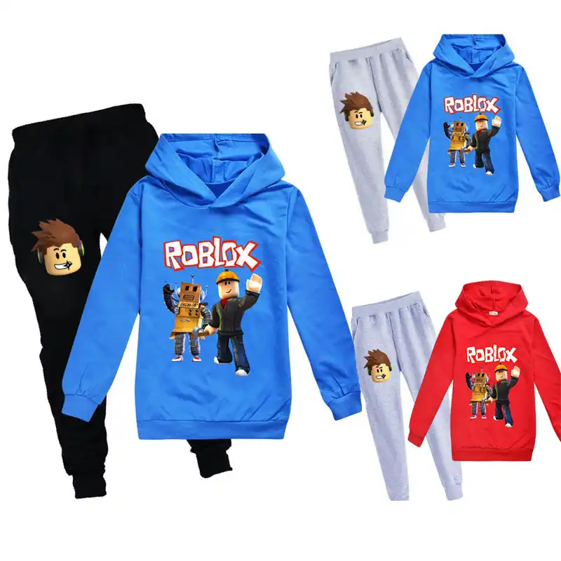 Kids Tracksuit Boys Clothes Set Hoodies And Pants Teenage Sportwear Clothing Sport Suit For Girl Autumn Hoodies Sweatshirts Aliexpress - new boys girls roblox hooded tops kids casual hoodie