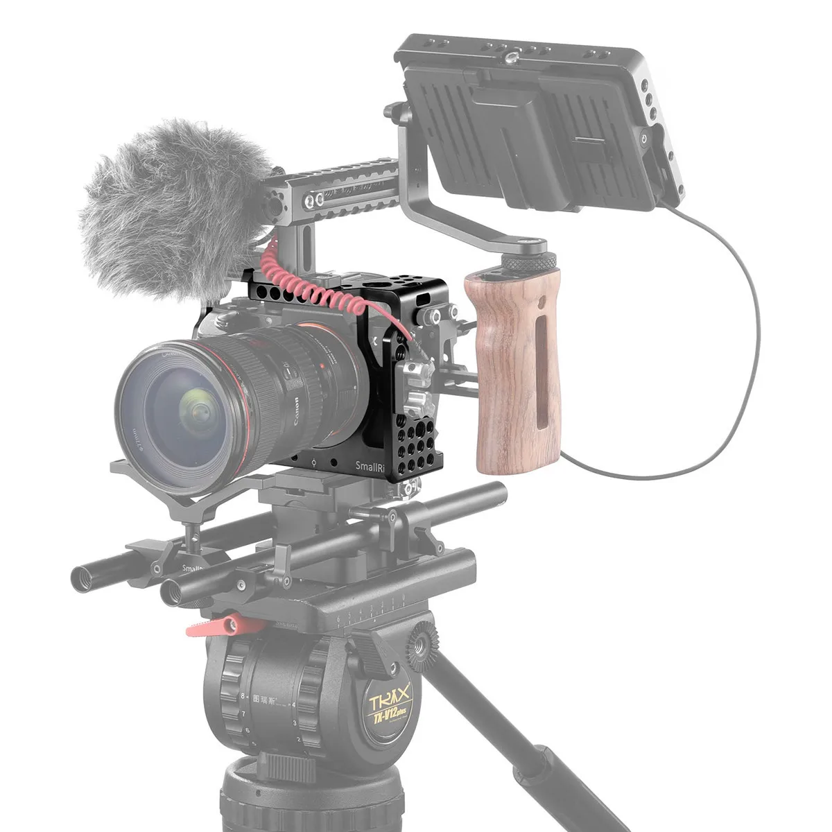 SmallRig a7iii a7r3 a7m3 клетка для sony A7RIII/A7III/A7MIII алюминиевый сплав клетка для крепления штатива быстросъемный Комплект расширения-2087