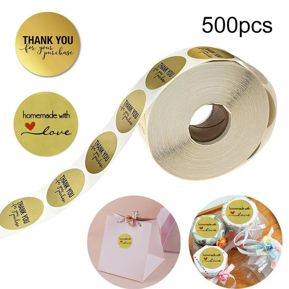 

Roll Gold Thank You For Baking Sticker Label Sticker Sticker Label Gold Y4Z8 Thank You Roll You Thank Sticker Special Stick J3U7