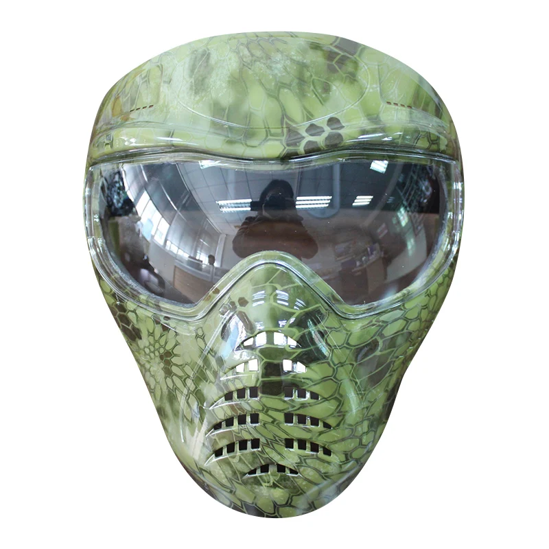 2019 New Anti Fog Full Face Tactical Protective Safety Paintball Military Mask Cosplay Airsoft Hunt