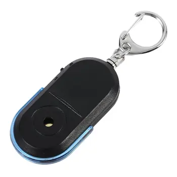 

Anti-Lost Alarm Key Finder Locator Tracker Keychain Whistle Sound with LED Light Lobster Clamp Personal Safety Alarm Security