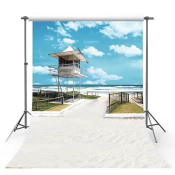 

TAIBO Vinyl Background Photography Beach and Ocean Background Seascape Photo Studio Backdrop Photocall