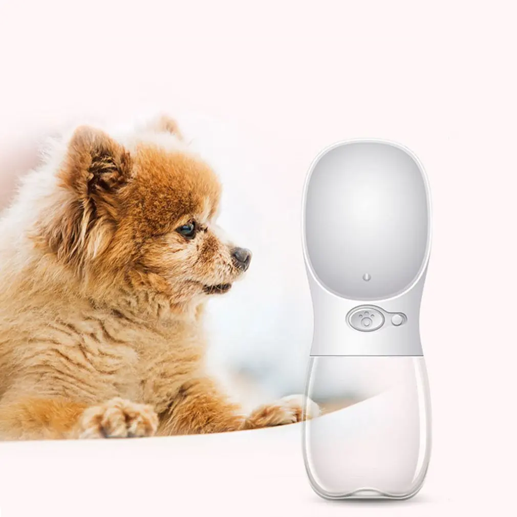 ABS Pet открытый выход чашки поилка маленький щенок портативный гиена Кормление чайник бутылка для воды широкий через