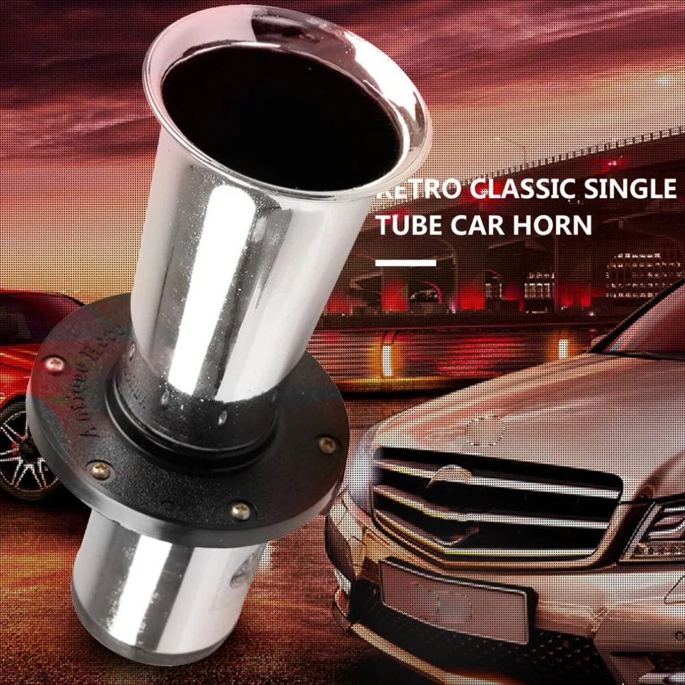 Car Air Horn Antique Ahooga Klaxon 12V Vintage OO-GA Classical For Ford  Model T Style Old School Chrome 115dB Motorbike Durable - AliExpress