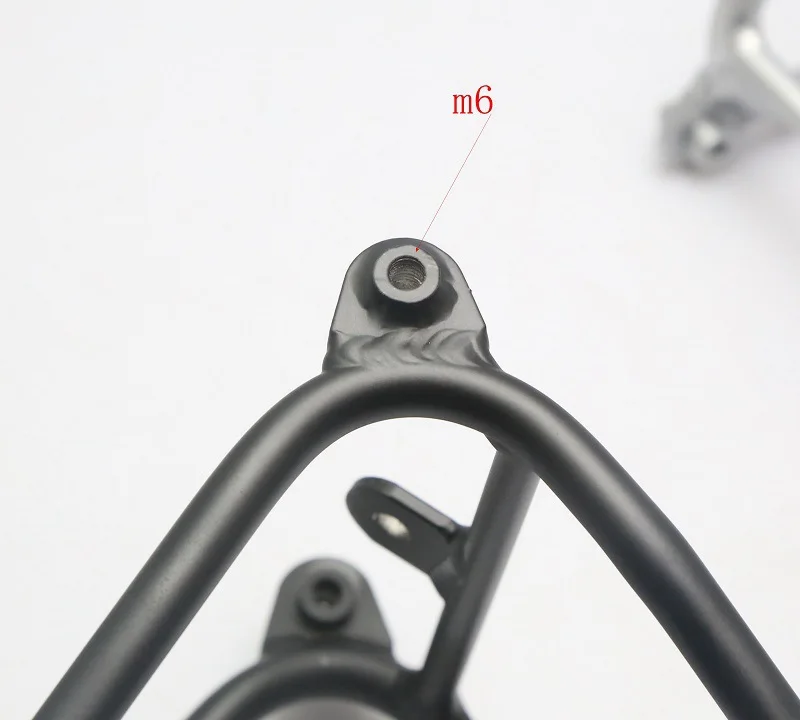 ACE Brompton задний стеллаж Маленький Комплект полок из ткани милый алюминиевый сплав полка с легкой круглой