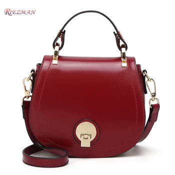 

RIEZMAN Designer Women's Handbag European and American Fashion Simple Shoulder Bag 2020 New Piggy Bag Wild Ladies Messenger Bags