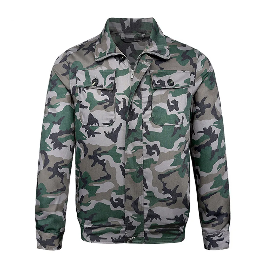 Camouflage Безопасность Супер кондиционер ветряная куртка Вентилятор Костюм летний теплоход Вентилятор охлаждения обслуживание сельское хозяйство занятая рабочая одежда сайт PSE batt - Цвет: Camouflage