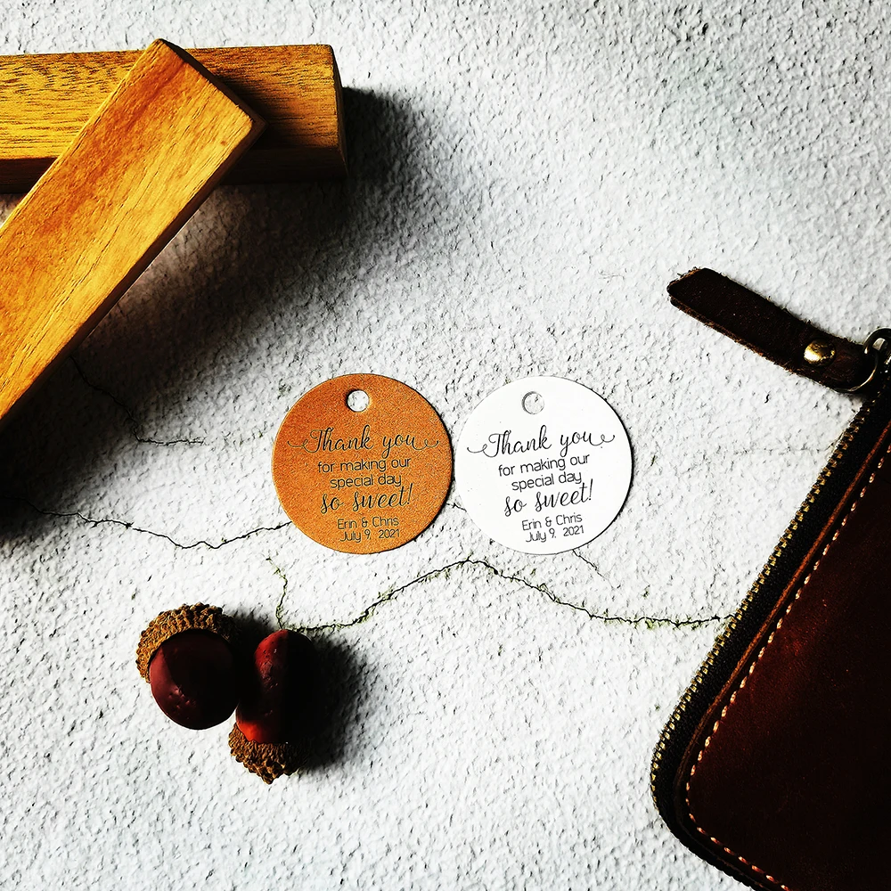 Наклейки из крафт-бумаги диаметром 35 мм свадебные приглашения изготовленные на